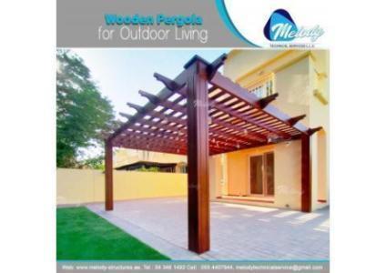 Pergola in Springs Dubai | Pergola Suppliers in Jabel Ali | Pergola with Lighting in Jumeirah - Duba