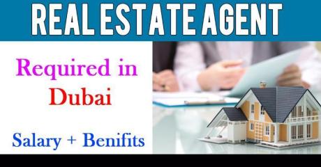 Real Estate Agent Required in Dubai