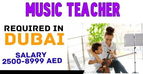 Music Teacher Required in Dubai