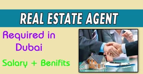 Real Estate Agent Required in Dubai
