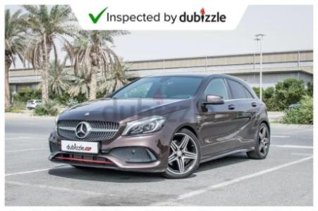 AED1391/month | 2016 Mercedes-Benz A 250 Sport 2.0L | Full Mercedes-Benz Service History | GCC Specs