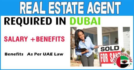Real Estate Agent Required in Dubai