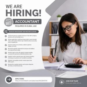 Accountant Required in Dubai