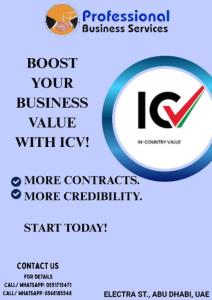 BOOST YOUR BUSINESS VALUE WITH ICV