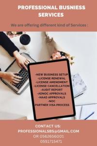 BEST SERVICES FOR YOUR BUSNIESS IN ABU DHABI