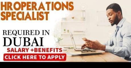 Human Resources Operations Specialist Required in Dubai