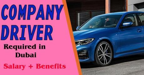 Company Driver Required in Dubai