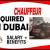 CHAUFFEUR REQUIRED IN DUBAI