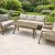 Sofa set aluminium rope style outdoor furniture garden furniture