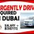 URGENTLY DRIVER REQUIRED IN DUBAI