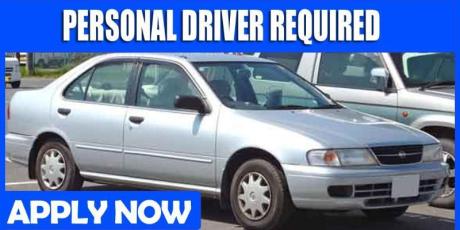 PERSONAL DRIVER REQUIRED IN DUBAI
