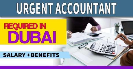 Urgent Accountant Required in Dubai