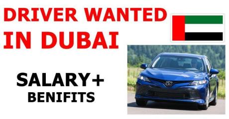 DRIVER WANTED IN DUBAI
