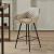 Velvet Modern Bar Stools Height Chairs