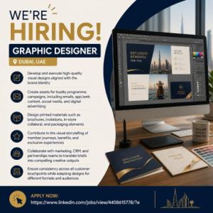 Graphic Designer Required in Dubai