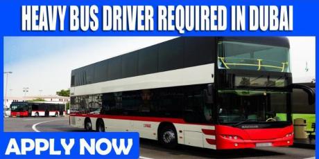 HEAVY BUS DRIVER REQUIRED IN DUBAI