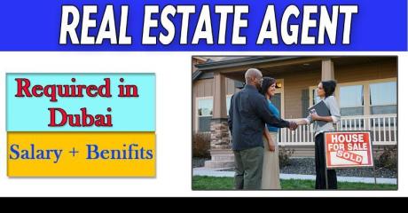 Real Estate Agent Required in Dubai