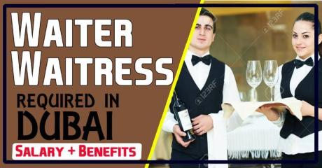 Waiter/Waitress Required in Dubai