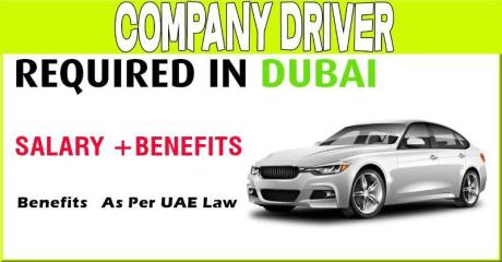 Company Driver Required in Dubai