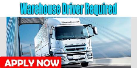 Warehouse Driver Required