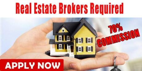 Real Estate Brokers Required