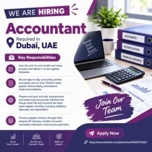 Accountant Required in Dubai