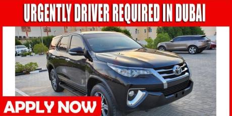 URGENTLY DRIVER REQUIRED IN DUBAI