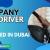 Company Driver Required in Dubai