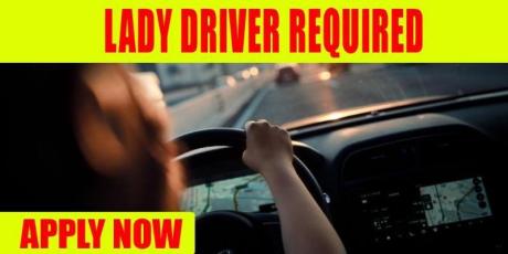 LADY DRIVER REQUIRED