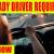 LADY DRIVER REQUIRED