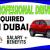 Professional Driver Required in Dubai