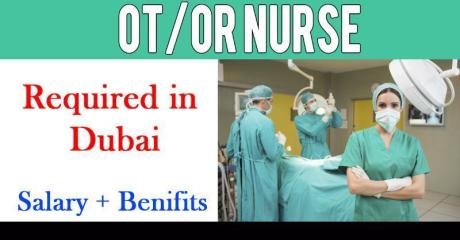 OT/OR Nurse Required in Dubai