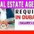 Real Estate Agent Required in Dubai
