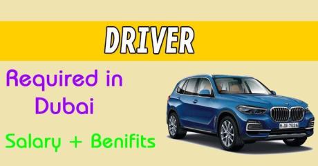 Driver Required in Dubai