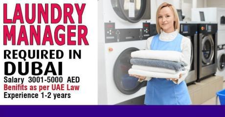 Laundry Manager Required in Dubai