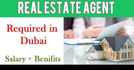 Real Estate Agent Required in Dubai
