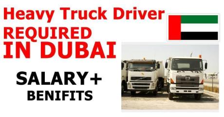 Heavy Truck Driver REQUIRED IN DUBAI