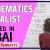Mathematics Specialist Required in Dubai
