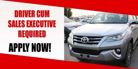 DRIVER CUM SALES EXECUTIVE REQUIRED IN DUBAI