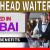 Head Waiter Required in Dubai