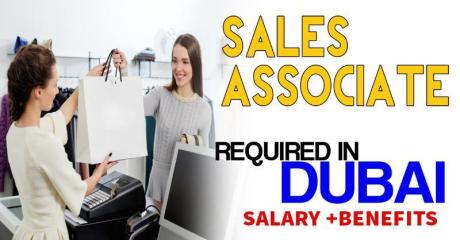 Sales associate immediate hire Required in Dubai