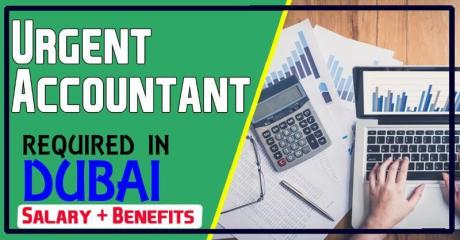 Urgent Accountant Required in Dubai