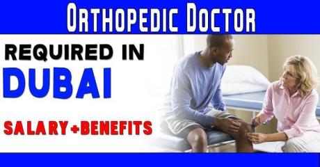 Orthopedic Doctor Required in Dubai