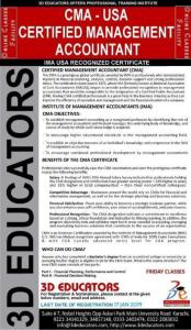 CMA - Certified Management Accountant Training