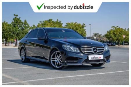 AED1839/month | 2014 Mercedes-Benz E300 AMG 3.5L | Full Service History | GCC Specs