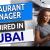 Restaurant Manager Required in Dubai