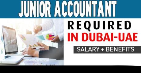 Junior Accountant Required in Dubai