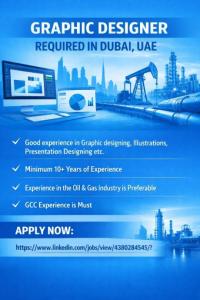 Graphic Designer Required in Dubai