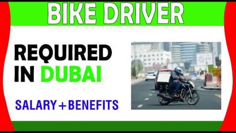 Bike Driver Required in Dubai