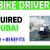 Bike Driver Required in Dubai